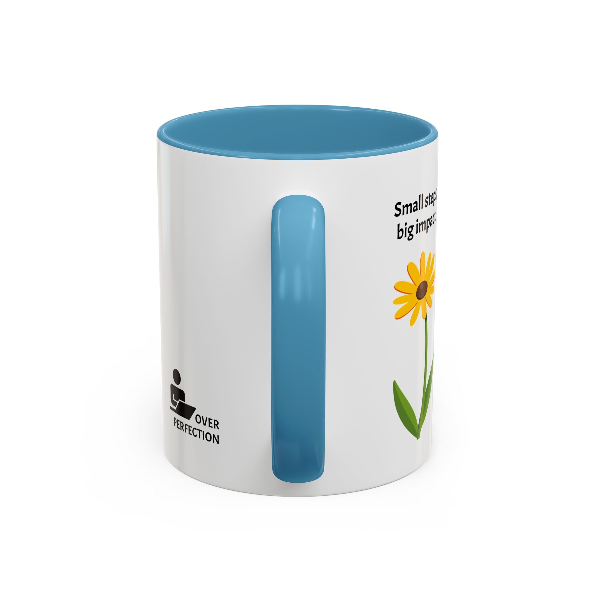 Copy of Cobart Studio Branded Accent Coffee Mug – 11/15oz Ceramic Mug (Black Handle & Rim)