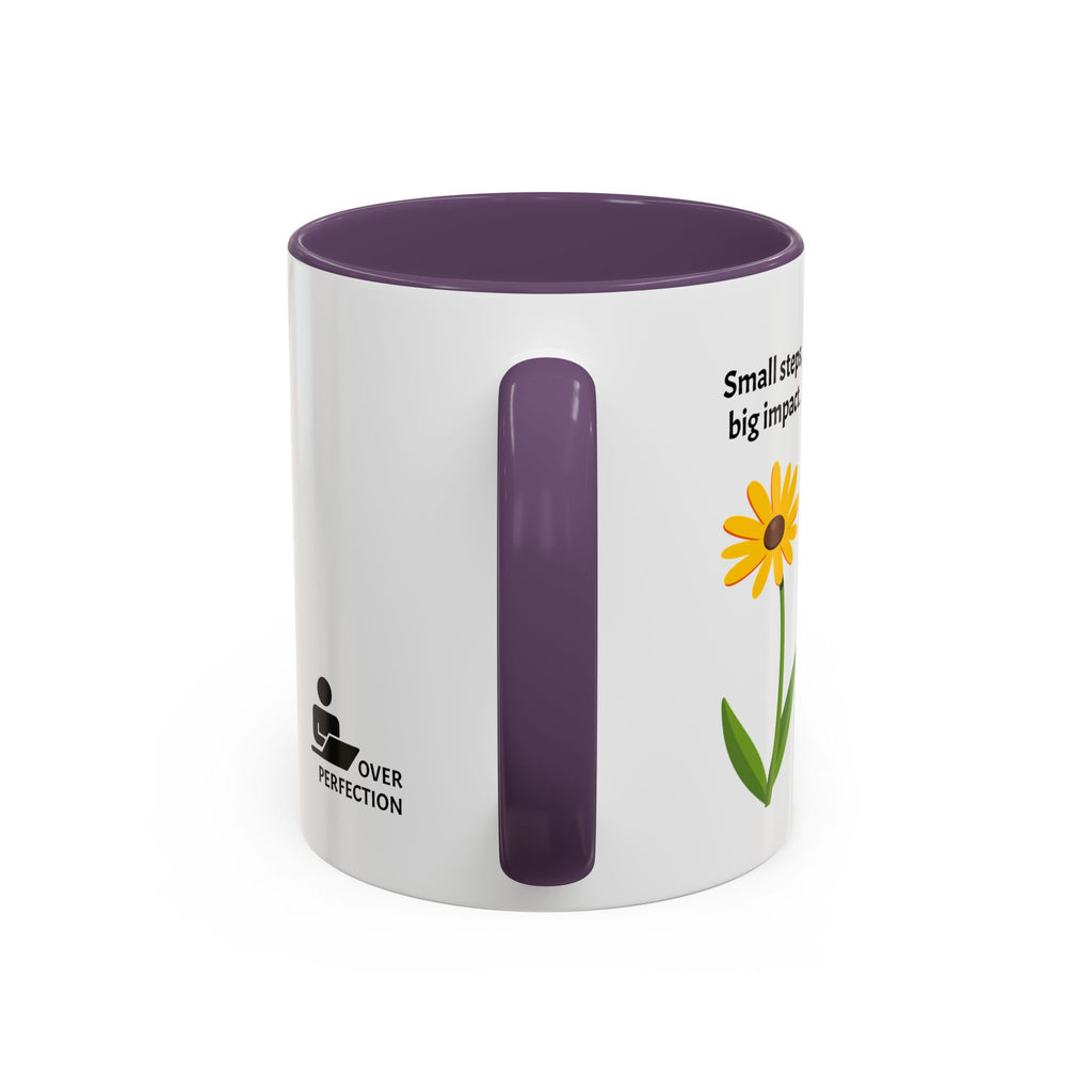 Copy of Cobart Studio Branded Accent Coffee Mug – 11/15oz Ceramic Mug (Black Handle & Rim)